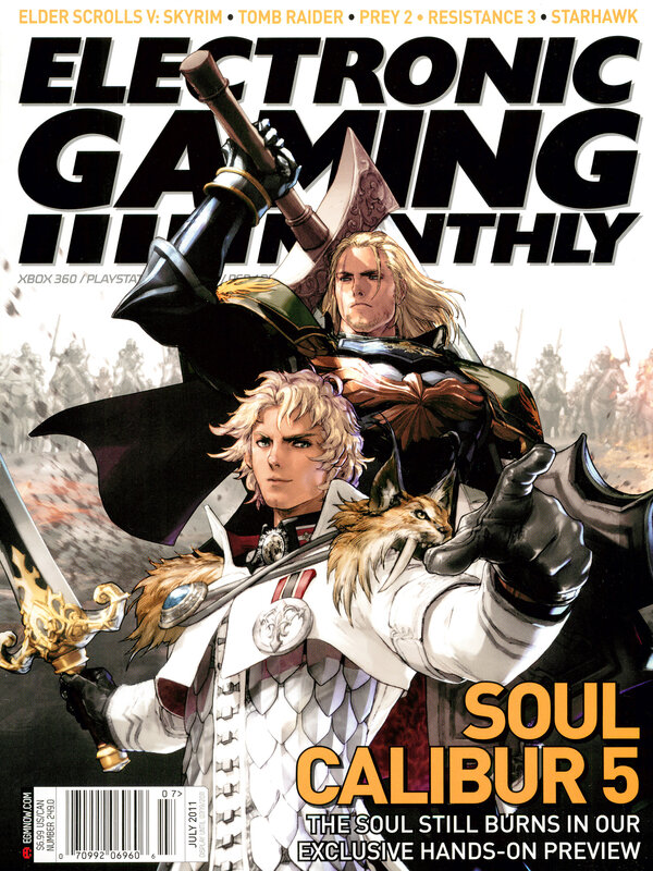 Electronic Gaming Monthly Issue 249 (July 2011) cover